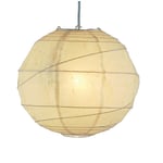 Adesso Orb Pendant Ceiling Lamp, 24inW, Large, Natural