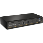 Vertiv Avocent SwitchView Desktop KVM | 4 Port | Dual Head | Universal Connector | TAA Compliant (SV340DPH-400) - Desktop KVM Switches | Zero Delay Switching | Universal Video Connector | USB Port | TAA Compliant