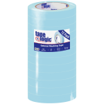 Tape Logic Color Masking Tape, 3in Core, 0.75in x 180ft, Light Blue, Case Of 12