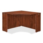 Lorell Essentials 42inW Corner Computer Desk, Cherry