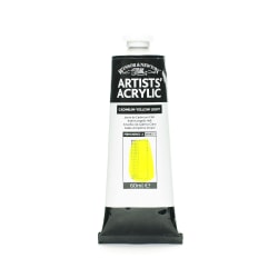 Winsor & Newton Professional Acrylic Colors, 60 mL, Lemon Yellow, 346, Pack Of 2