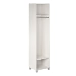 Ameriwood Home Camberly 18inW Mudroom Cabinet, Ivory