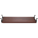 Lorell Laminate Universal Keyboard Tray, Cherry