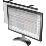 Business Source LCD Monitor Privacy Filter Black - For 24in Widescreen LCD Monitor - 16:10 - Acrylic - Black