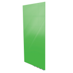 Ghent Aria Low-Profile Magnetic Glass Whiteboard, 36in x 24in, Green