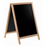 American Metalcraft Plain Sandwich Board, 22in x 34in, Brown