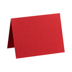 LUX Folded Cards, A1, 3 1/2in x 4 7/8in, Mandarin Orange, Pack Of 250