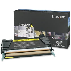 Lexmark C734A2YG Return Program Yellow Toner Cartridge