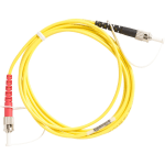 Fluke Networks Fiber Optic Network Cable - 6.56 ft Fiber Optic Network Cable for Network Device - First End: 1 x ST Male Network - Second End: 1 x ST Male Network - 9/125 Âµm