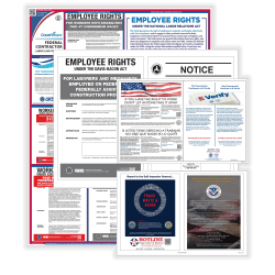 ComplyRight Federal Contractor (Construction) Labor Law Poster Set, English