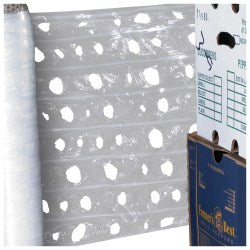 Partners Brand Vented Pallet Wrap, 20in x 3,280ft, Clear