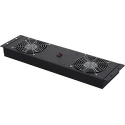 APC - Rack top fan panel - black - for P/N: AR106, AR106SH4, AR106SH6, AR109SH4, AR109SH6, AR112, AR112SH4, AR112SH6