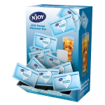 nJOY Aspartame Packets With Dispenser, Blue, Box Of 400