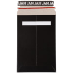 JAM Paper Photo Mailer Envelope, 6in x 9in, 100% Recycled, Black