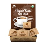 Organic Raw Cane Sugar Packets, Box Of 200 Packets