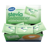 nJOY Green Stevia Packets With Dispenser, Green, Box Of 200