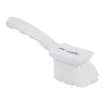 Carlisle Multipurpose Scrub Brush, 1-1/2in x 7-1/4in, White