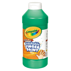 Crayola Washable Finger Paint, 16 Oz., Orange