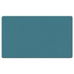 Ghent Fabric Bulletin Board With Wrapped Edges, 36in x 46-1/2in, Teal