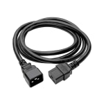 Eaton Tripp Lite Series Power Extension Cord, C19 to C20 - Heavy-Duty, 20A, 250V, 12 AWG, 10 ft. (3.05 m), Black - Power cable - IEC 60320 C20 to IEC 60320 C19 - AC 250 V - 10 ft - molded - black