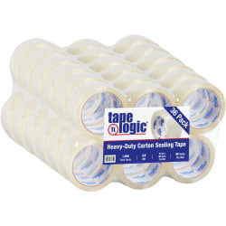 Tape Logic Acrylic Tape, 2.6 Mil, 2in x 55 Yd., Clear, Case Of 36