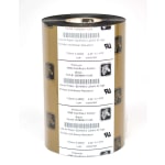 Zebra 5586 (05586BK11045) Wax Resin Black Ribbons, 4.33in x 1,476ft, Pack Of 6