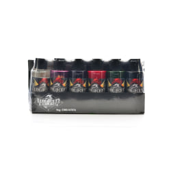 Createx Wicked Airbrush Color Set, Primary Set, 2 Oz