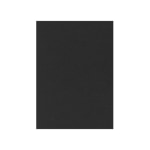 LUX Flat Cards, A1, 3 1/2in x 4 7/8in, Midnight Black, Pack Of 1,000