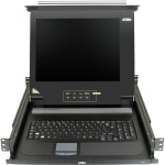 Aten Slideaway 17in Single-Rail LCD Console