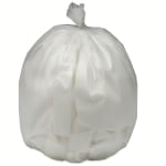 SKILCRAFT Trash Bags, 34 gal, 32inH x 44inW, Clear, 100 Bags (AbilityOne NSN1506256)