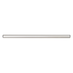 Advantus Grip-A-Strip Display Rail, 1 1/2in x 48in, Satin Finish Gray