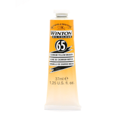 Winsor & Newton Winton Oil Colors, 37 mL, Cadmium Yellow Light, Pack Of 2