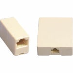 APC by Schneider Electric RJ-45 Inline Coupler - 1 Pack - 1 x RJ-45 Female, 1 x RJ-45 Female - White