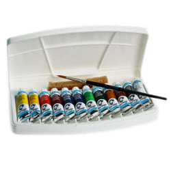 Van Gogh Watercolor Pocket Box, 5in x 4in x 3/4in, Set Of 12