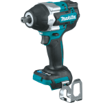 Makita 18V LXT Lithium-Ion Brushless Cordless 4-Speed Mid-Torque 1/2in Sq. Drive Impact Wrench With Detent Anvil, Blue