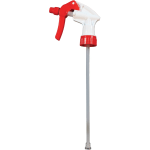 Genuine Joe Empty General-Purpose Trigger Sprayers, Red/White, Pack Of 24