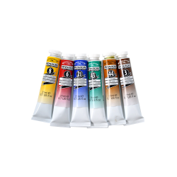 Winsor & Newton Winton Oil Color Basic Set, 21 mL, Set Of 10 Tubes