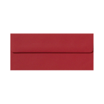 LUX #10 Envelopes, Peel & Press Closure, Ruby Red, Pack Of 250