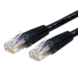 StarTech.com Molded Cat6 UTP Patch Cable ETL Verified, 15 ft Black