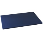 Winco Polyethylene Cutting Board, 1/2inH x 12inW x 18inD, Blue