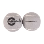 Walkerballs Walker Tennis Ball Glides, Gray, Pack Of 2