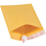 Partners Brand Kraft EZ Open Tear-Tab Bubble Mailers, #0, 6in x 10in, Pack Of 25