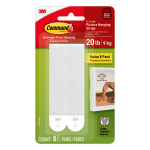 Command Picture Hanging Strips, 8 Pairs (16 Command Strips), Damage Free, Use to Hang Dorm Decorations