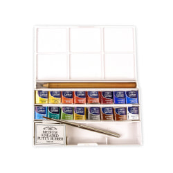 Winsor & Newton Cotman Watercolor Palette Set, 0.27 Oz, Set Of 10