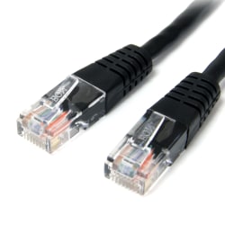 StarTech.com Cat5e Molded UTP Patch Cable, 6ft, Black