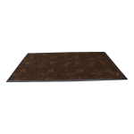 Waterhog Plus Swirl Floor Mat, 24in x 36in, Chestnut Brown