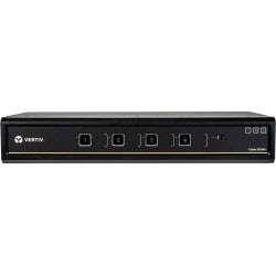 Avocent Vertiv Cybex SC945 Secure KVM Switch - 4-Port, Dual Display, DVI-I in, DVI-I out, Secure KVM with DPP (Dedicated Peripheral Port)