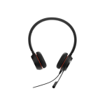 Jabra Evolve 30 II Headset - Stereo - Mini-phone (3.5mm) - Wired - Over-the-head - Binaural - Circumaural - 3.94 ft Cable - Noise Cancelling Microphone - Black