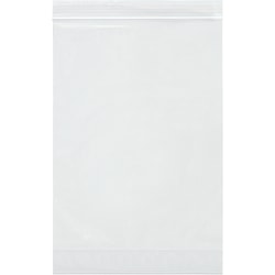 Partners Brand 2 Mil Gusseted Reclosable Poly Bags, 9in x 2in x 12in, Clear, Case Of 1000