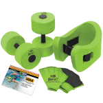 GoFit GoH20 Water-Resistance Workout Set, Green